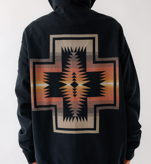 ABAHOUSE「【PENDLETON/ペンドルトン】Back Print Zip Up Hood」|パーカー|