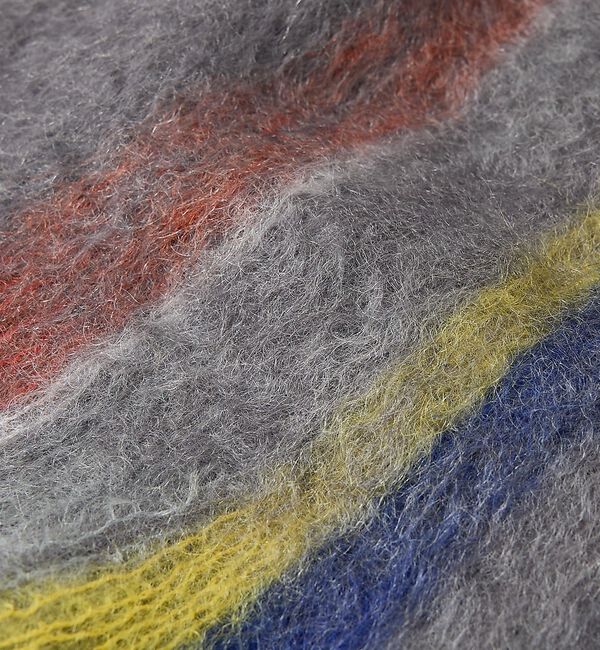 ABAHOUSE「【814 EZCARAY】MOHAIR TARTAN モヘヤ マフラー」|マフラー|