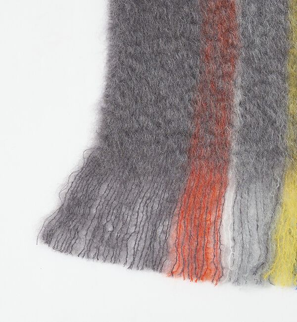 ABAHOUSE「【814 EZCARAY】MOHAIR TARTAN モヘヤ マフラー」|マフラー|