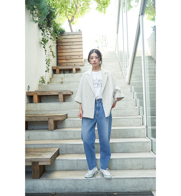 Rouge vif「撥水ドルマンハーフスリーブジャケット」|その他|