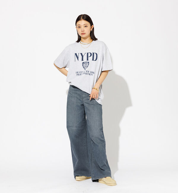 Rouge vif「【SOMETHING/サムシング】LISA ワイド デニムパンツ」|デニム|