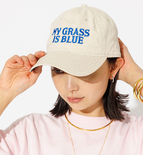 Rouge vif「【BLUESCENTRIC / ブルースセントリック】刺繍 / LOGO CAP」|その他|ホワイト