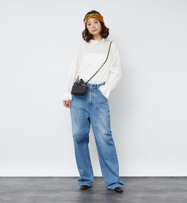 Rouge vif「レースハイネックブラウス」|シャツ・ブラウス|