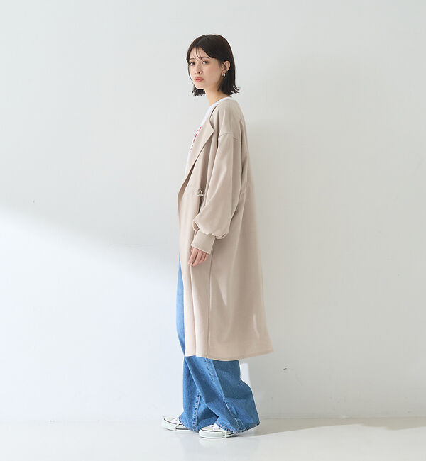 Rouge vif「【一部店舗限定】タンブラーオックスライトコート」|ノーカラーコート|