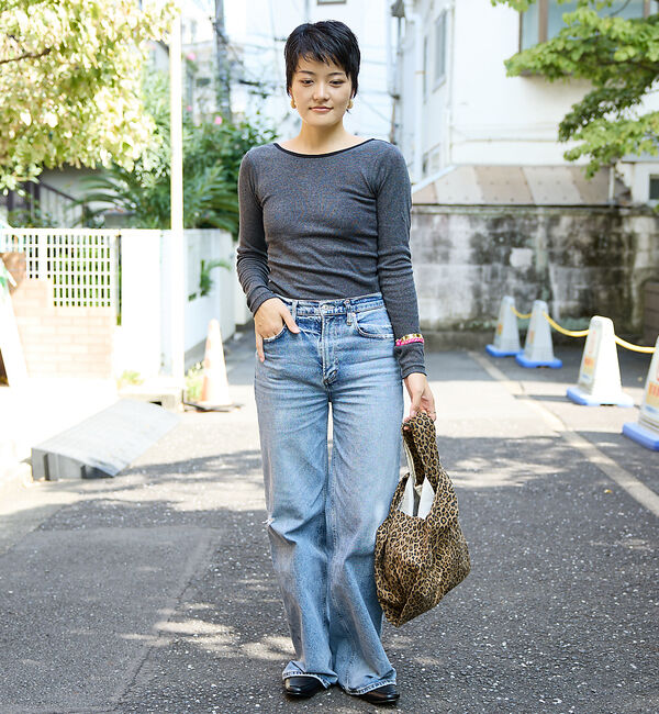 Rouge vif「【MASTER & CO】チノトートバッグスモール / 日本製 / レオパード」|トートバッグ|