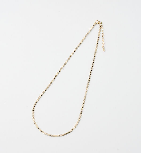 qualite「サークルチェーンネックレス」|ネックレス|