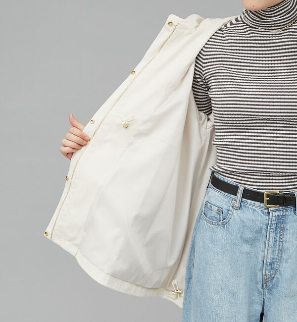 qualite「ドローストリングマウンテンパーカ」|パーカー|