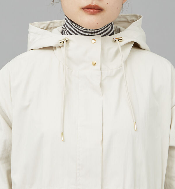 qualite「ドローストリングマウンテンパーカ」|パーカー|