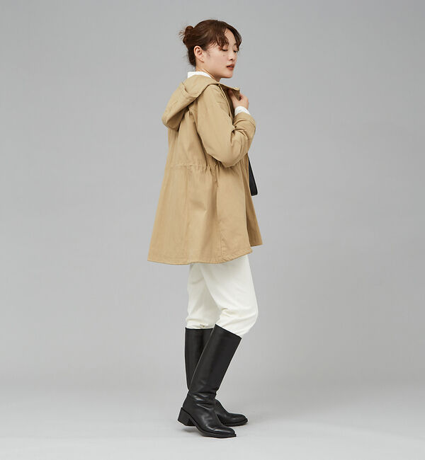 qualite「ドローストリングマウンテンパーカ」|パーカー|