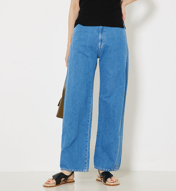 qualite「コットンリネンデニム」|デニム|ブルー