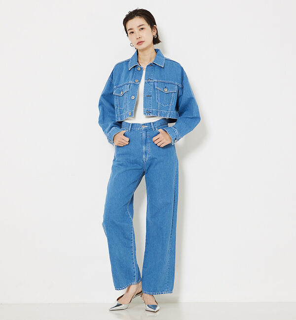 qualite「コットンリネンデニム」|デニム|