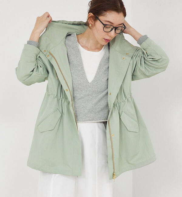 qualite「ドロストマウンテンパーカー」|その他|カーキ