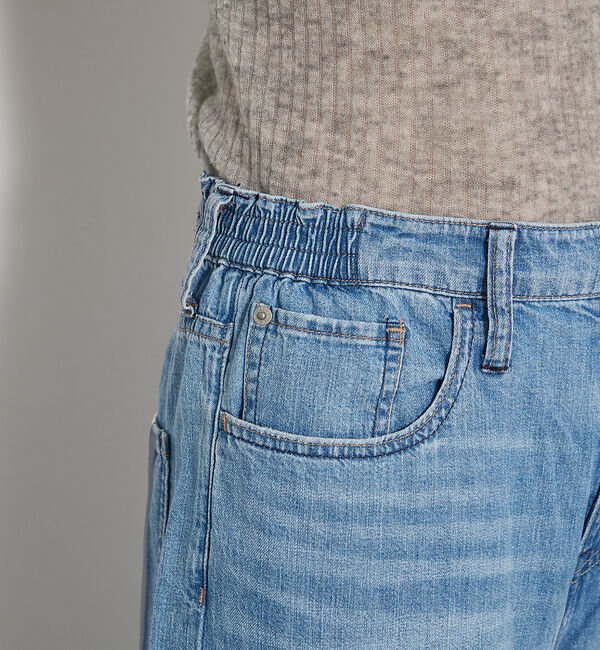 qualite「【HealthyDENIM】WildGingerEasy ワイドデニム」|デニム|