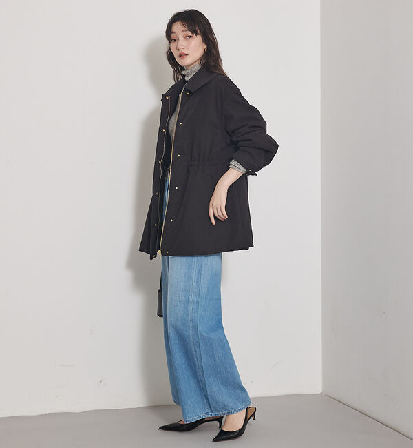 qualite「【HealthyDENIM】WildGingerEasy ワイドデニム」|デニム|