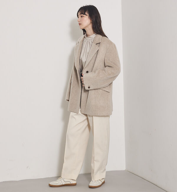 qualite「【CLASSY・BAILA掲載】シャギージャコット」|その他|