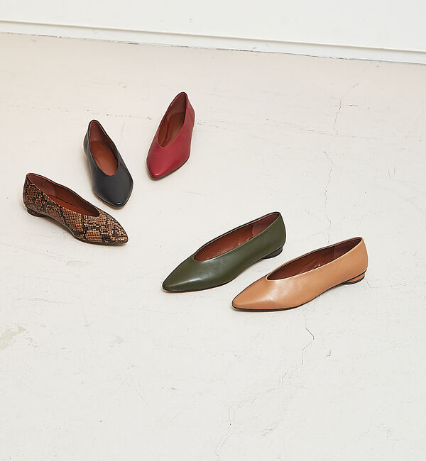 AU BANNISTER「【WEB限定】ソフトポインテッドパンプス」|パンプス|