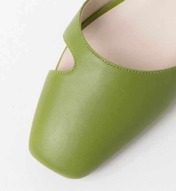 AU BANNISTER「スクエアトゥ ストラップパンプス」|サンダル|