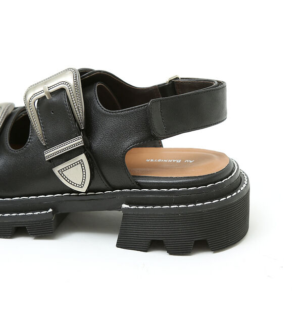 AU BANNISTER「モチーフベルトボリュームソールサンダル」|サンダル|