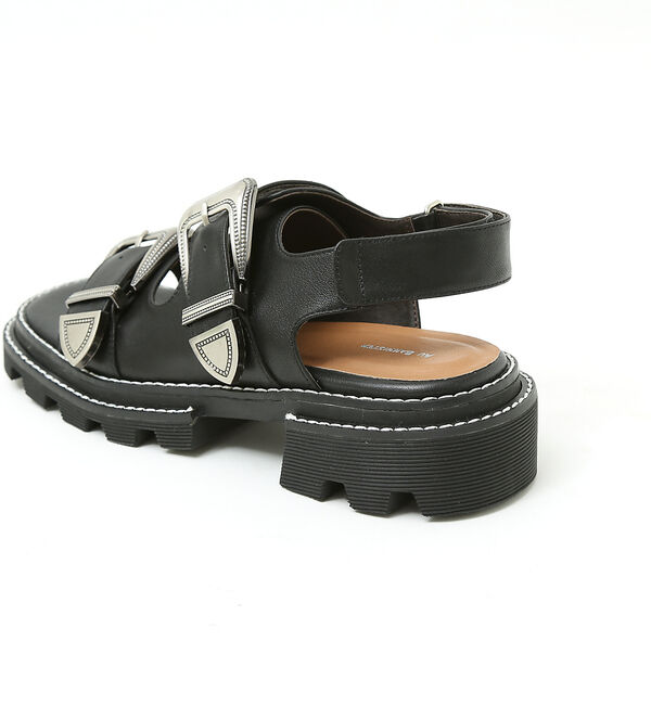 AU BANNISTER「モチーフベルトボリュームソールサンダル」|サンダル|