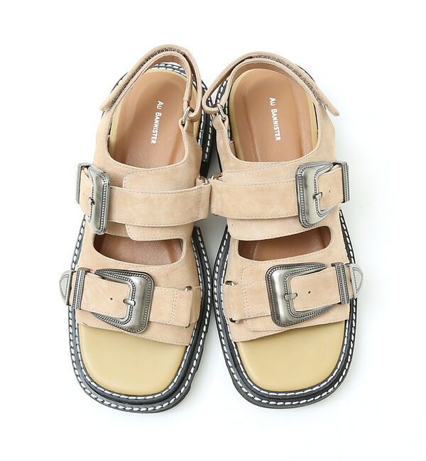 AU BANNISTER「モチーフベルトボリュームソールサンダル」|サンダル|