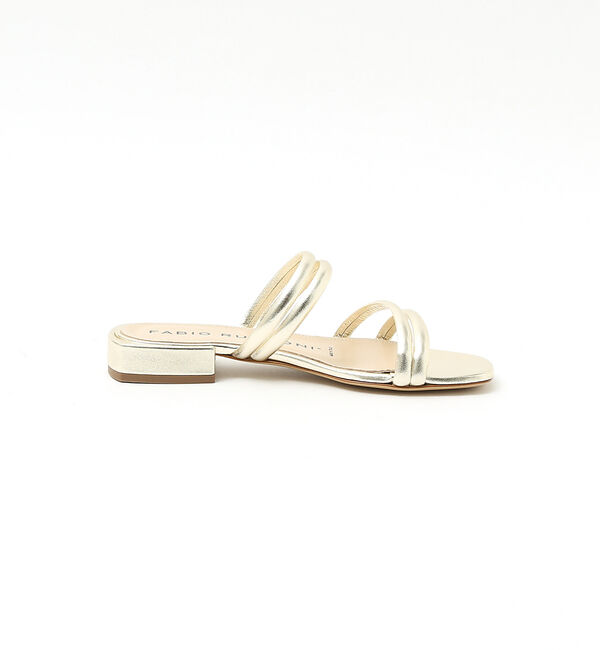 AU BANNISTER「●【別注】FABIO RUSCONI ラインフラットサンダル」|サンダル|