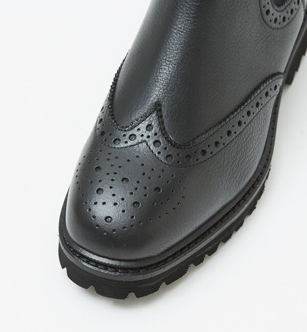 AU BANNISTER「【販売店舗限定】メダリオンサイドゴアショートブーツ」|ショートブーツ|