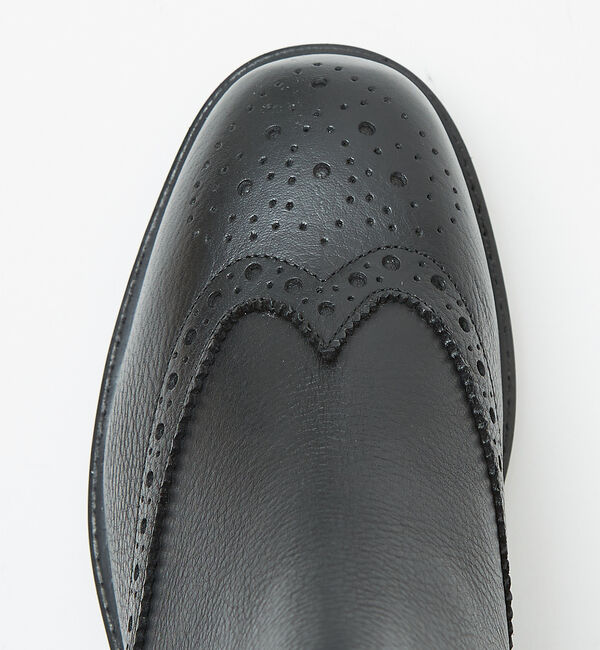 AU BANNISTER「【販売店舗限定】メダリオンサイドゴアショートブーツ」|ショートブーツ|