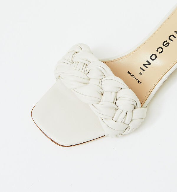 AU BANNISTER「●FABIO RUSCONI イントレチャートミュール」|サンダル|