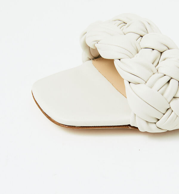 AU BANNISTER「●FABIO RUSCONI イントレチャートミュール」|サンダル|