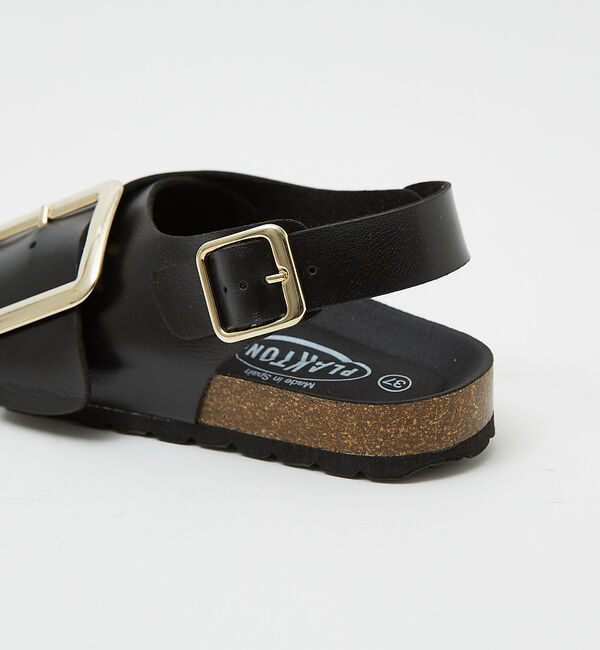 AU BANNISTER「●PLAKTON ビッグバックルサンダル / ビッグベルト」|サンダル|