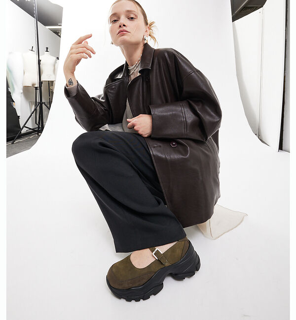 AU BANNISTER「【LAROUTE】メリージェーン 厚底スニーカー」|スニーカー|