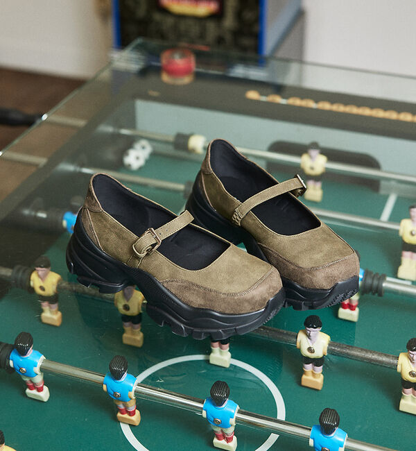 AU BANNISTER「【LAROUTE】メリージェーン 厚底スニーカー」|スニーカー|