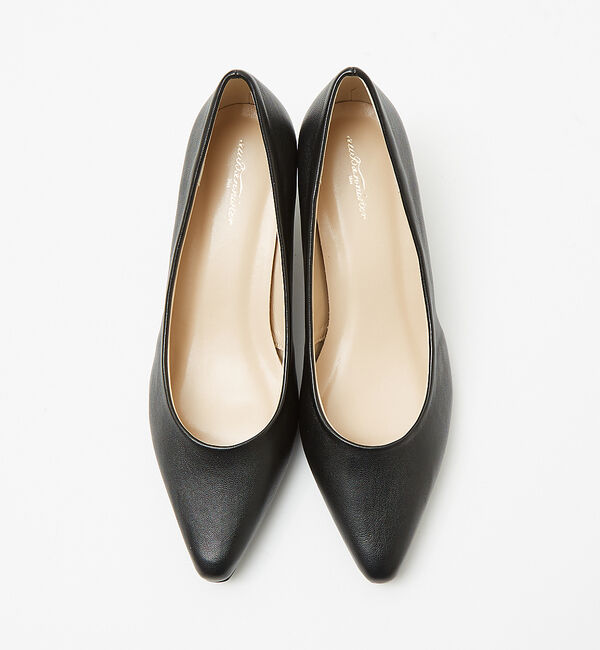 AU BANNISTER「【販売店舗限定】ブロックヒールミドルパンプス」|パンプス|