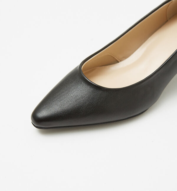 AU BANNISTER「【販売店舗限定】ブロックヒールミドルパンプス」|パンプス|