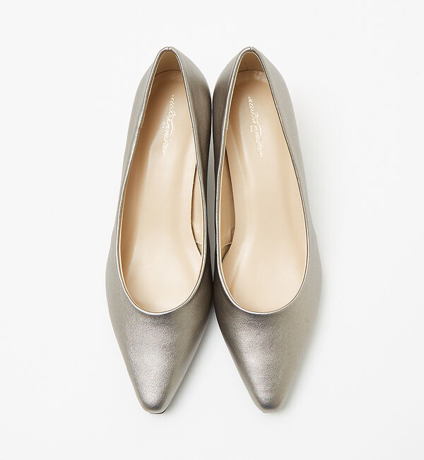 AU BANNISTER「【販売店舗限定】ブロックヒールミドルパンプス」|パンプス|