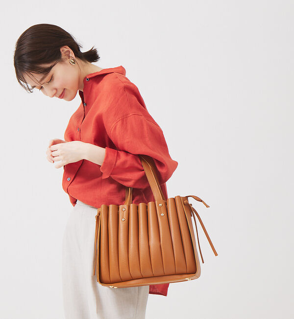 abahouse mavie「リネン2wayカシュクールオーバーシャツ」|シャツ・ブラウス|