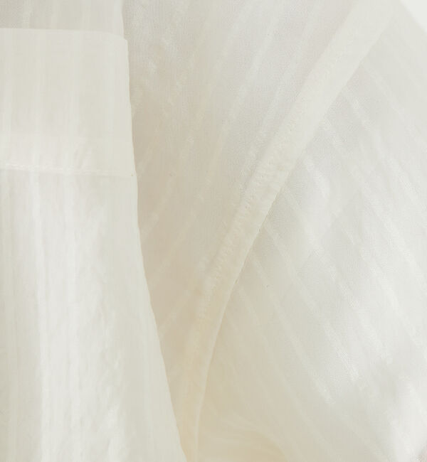 abahouse mavie「シアーオーバーシャツ」|シャツ・ブラウス|