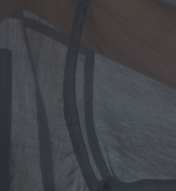 abahouse mavie「シアーオーバーシャツ」|シャツ・ブラウス|