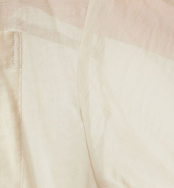 abahouse mavie「シアーオーバーシャツ」|シャツ・ブラウス|