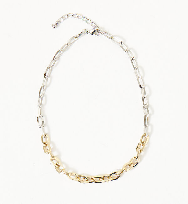 abahouse mavie「カラーミックスショートチェーンネックレス」|ネックレス|