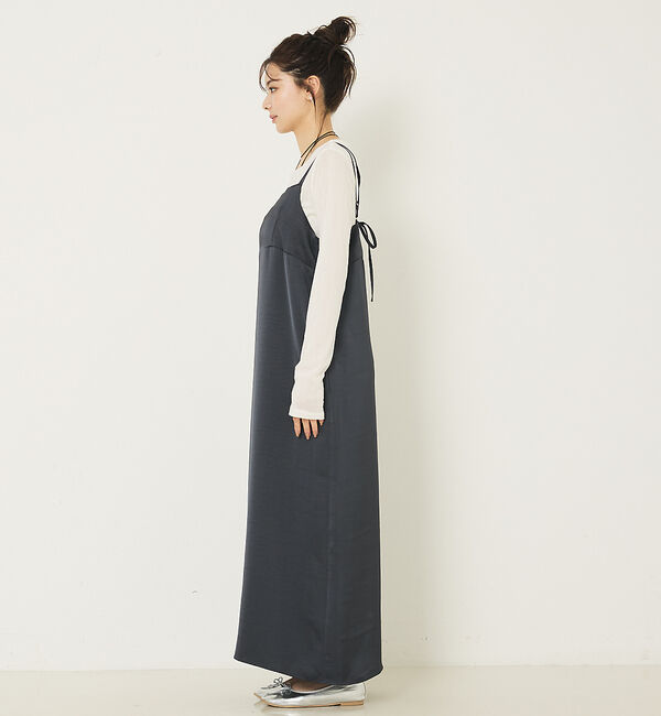 abahouse mavie「ダブルストラップキャミワンピース」|ワンピース|