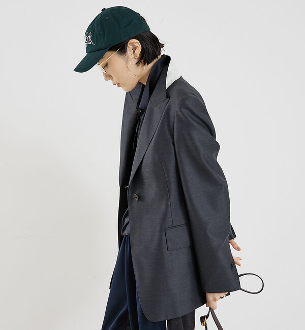 The Store by C' 「【COCUCA】ピークドマスキュリンジャケット」|テーラードジャケット|