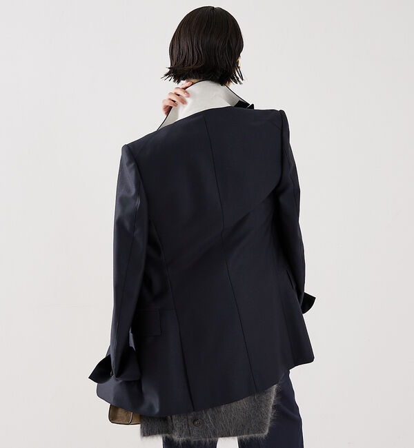 The Store by C' 「【COCUCA】ピークドマスキュリンジャケット」|テーラードジャケット|