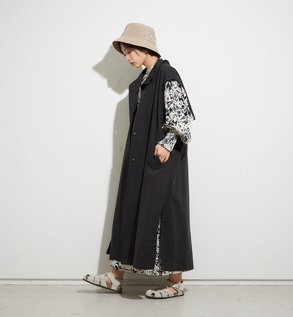 NOMINE「2WAYトレンチコート」|トレンチコート|ブラック