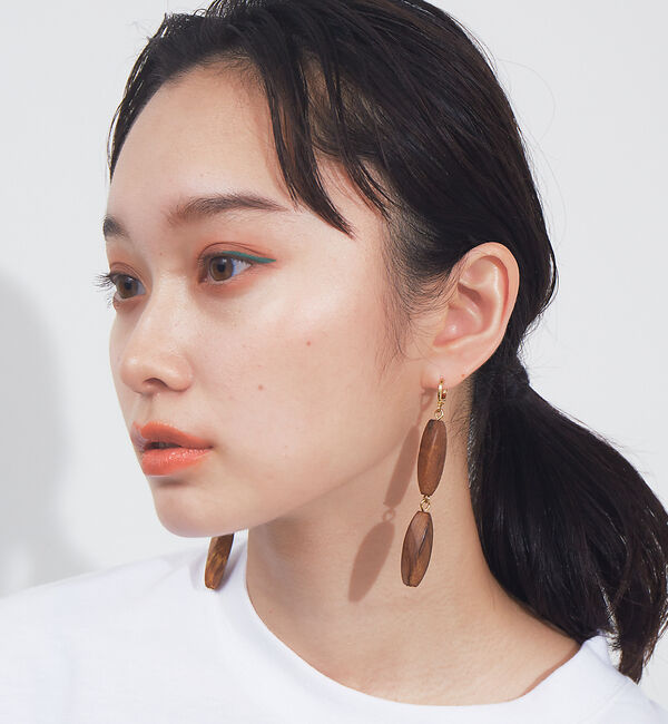 NOMINE「N　ウッドレーンピアス」|ピアス|