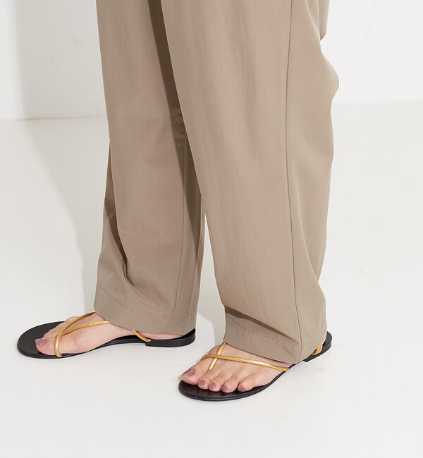 NOMINE「タックテーパードサロペットオールインワン」|オールインワン|