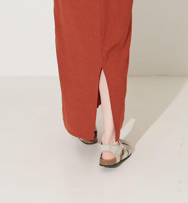 NOMINE「【前後着用可】2WAYドロストカットワンピース」|ワンピース|