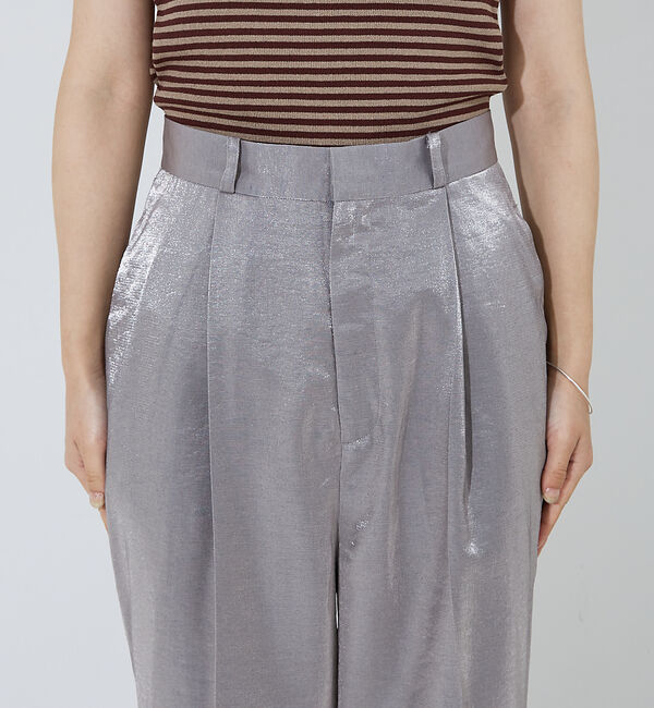 NOMINE「サテンパンツ」|スラックス|