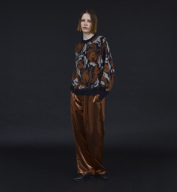 NOMINE「ボタニカル ジャガード ニット」|ニット・セーター|