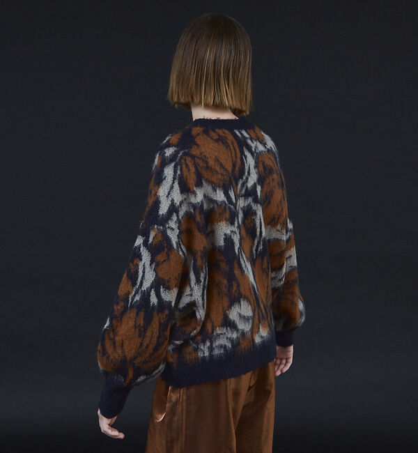 NOMINE「ボタニカル ジャガード ニット」|ニット・セーター|